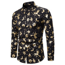 Load image into Gallery viewer, Christmas Shirt Men Party Streetwear