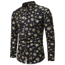 Load image into Gallery viewer, Christmas Shirt Men Party Streetwear